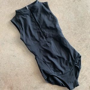 Womens Small Jo and Jax Black Leotard Ballet Dance